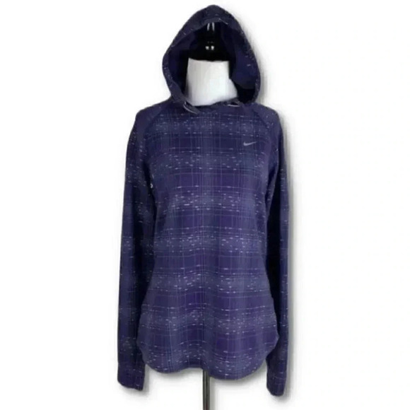 Nike running jacket sz M reflective hooded dry fit - Picture 12 of 12